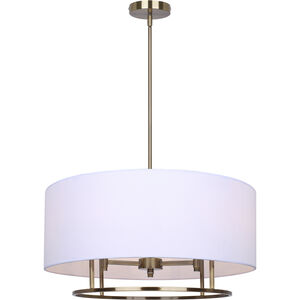 Bonnie 3 Light 24 inch Gold Chandelier Ceiling Light