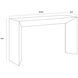 Nomad 55.25 X 31.5 inch Grey Outdoor Console Table