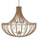 Lovelock 4 Light 27.5 inch Polished Nickel Chandelier Ceiling Light
