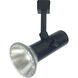 Univeral 1 Light Black Track Head Ceiling Light in H-Style