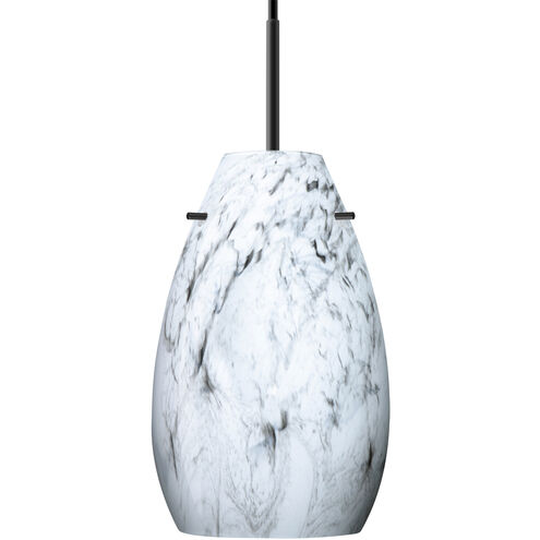 Pera 9 LED Black Cord Pendant Ceiling Light