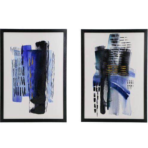 Rosanna Modern Abstract 28 X 20 inch Wall Art Print