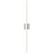Stix LED 0.75 inch Bright Satin Aluminum Vanity Light Wall Light
