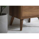 Boise 18 X 18 X 33 inch Walnut Brown and Black Vanity Sink Set