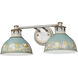 Kinsley Vanity Wall Light in Antique Teal