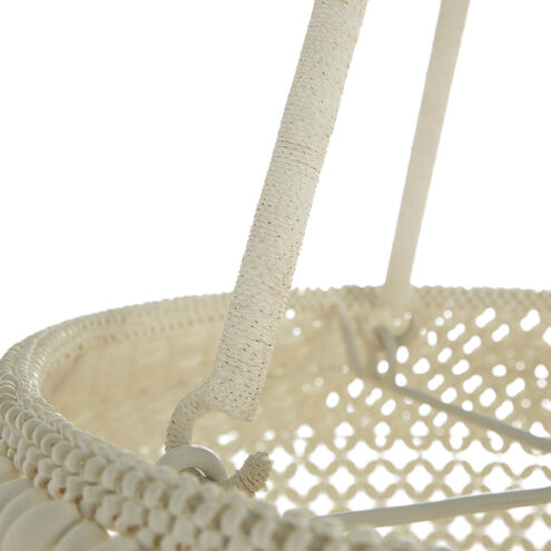 Rita 4 Light 34 inch Winter White / Natural Pendant Ceiling Light