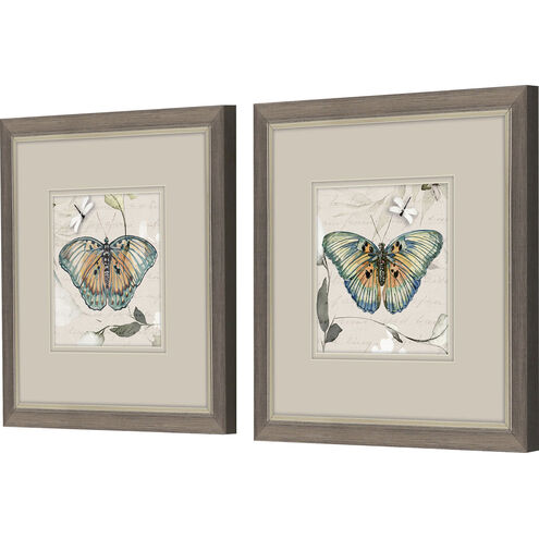 Animals Turquoise and Green Framed Art
