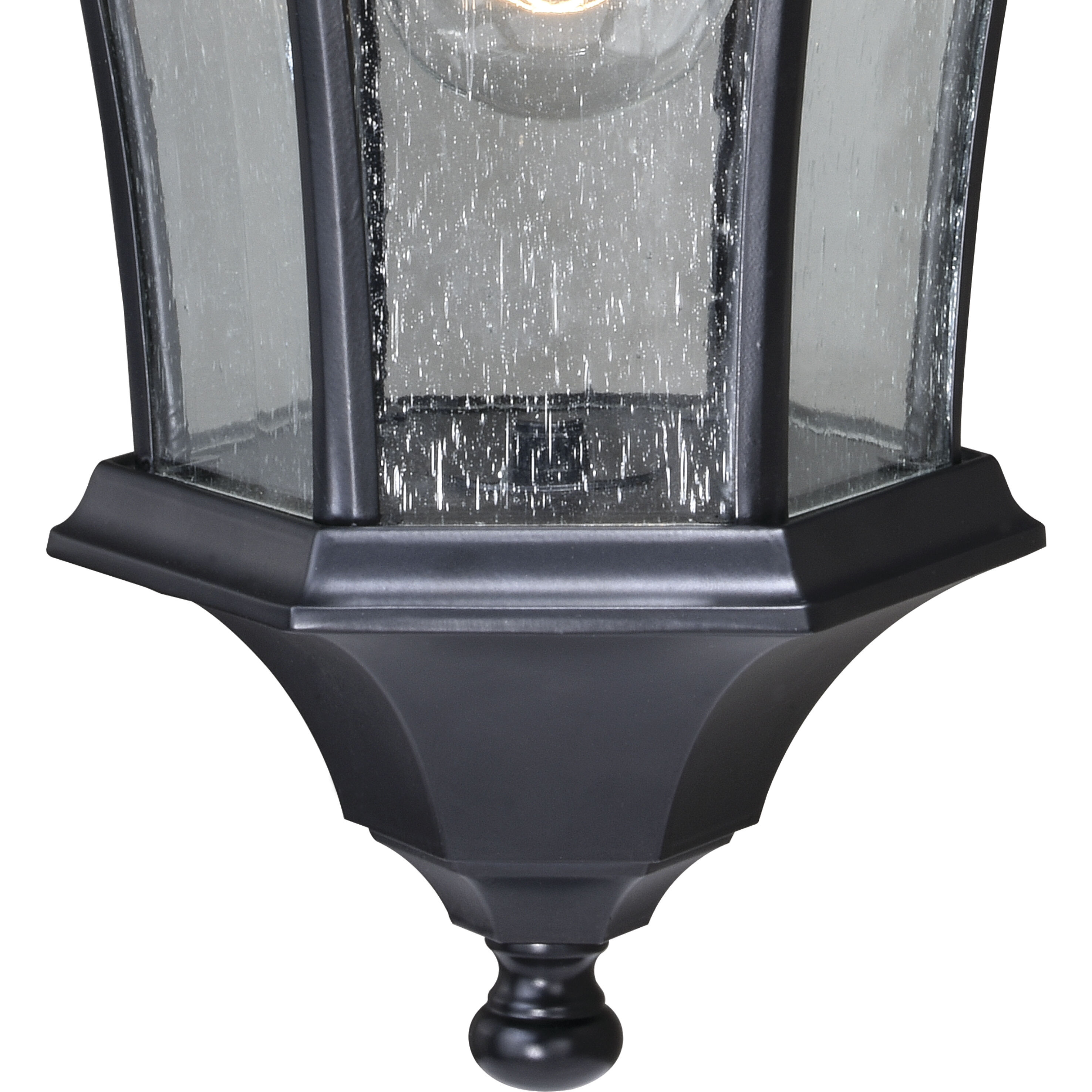 Aberdeen Shiny Black Outdoor Motion Sensor
