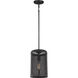 Gereon 1 Light 8 inch Black Pendant Ceiling Light