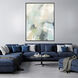 Through It All Blue and Black and Green and Multi Canvas