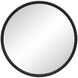 Timo 40.5 X 40.5 inch Matte Black Wall Mirror