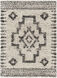 Capella Shag 120 X 94 inch Light Grey Rug, Rectangle