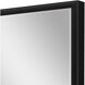 Mirror Collection 43 X 33 inch Black Wall Mirror