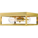 Canada 2 Light 12 inch Gold Flush Mount Ceiling Light