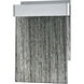 Edgmont LED 8 inch Silver with Polished Chrome ADA Sconce Wall Light