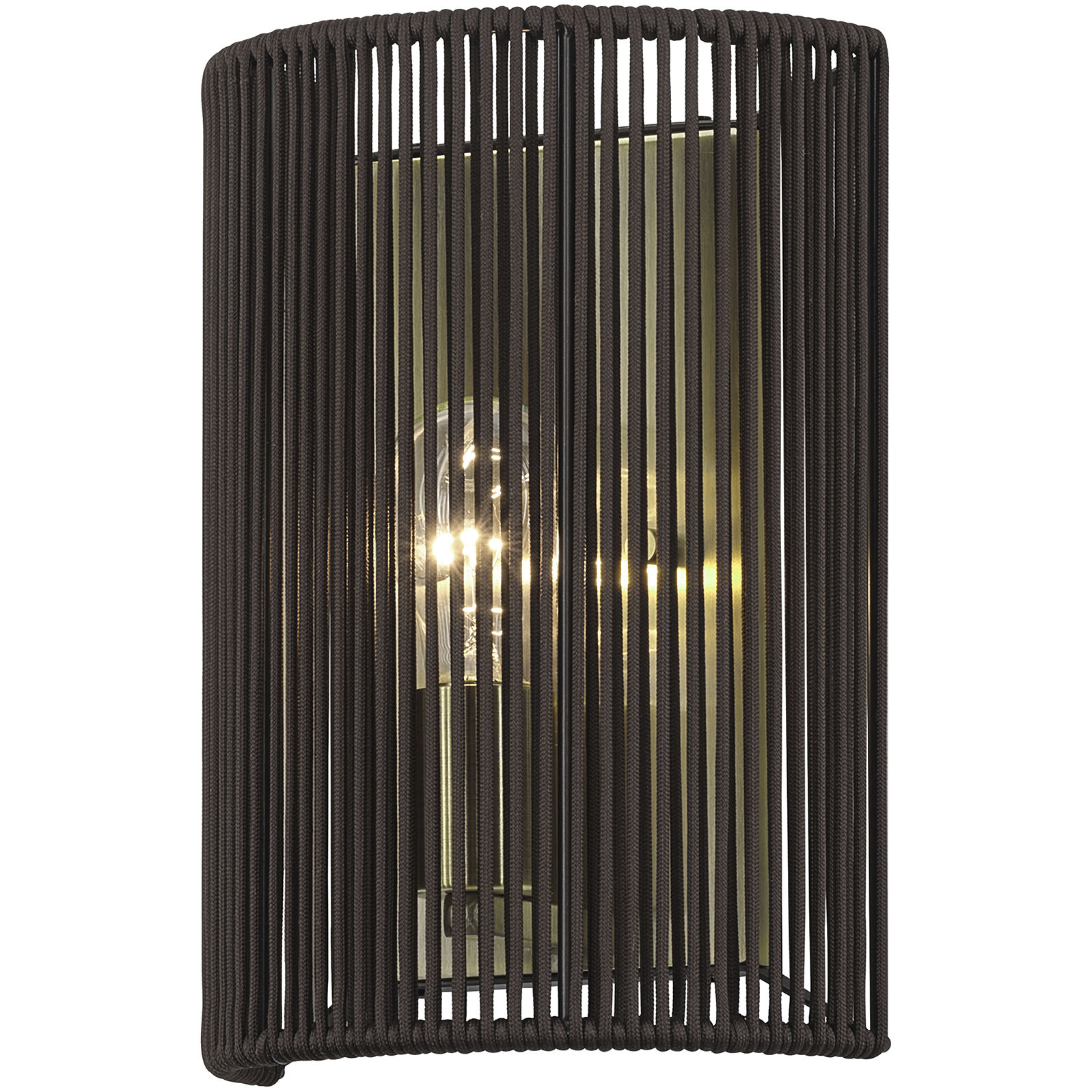 Acordia Wall Sconce Wall Light in Antique Brass