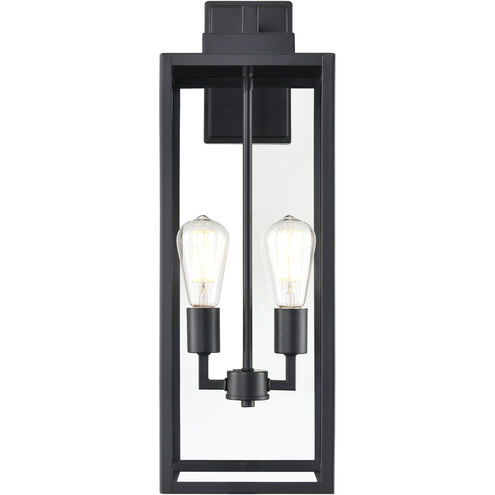Atless 2 Light 24 inch Powder Coated Black Outdoor Wall Lantern