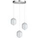 Peri LED 15 inch Polished Chrome Multi Pendant Ceiling Light