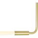 Hoops LED 40 inch Satin Gold Island/Pool Table Light Ceiling Light