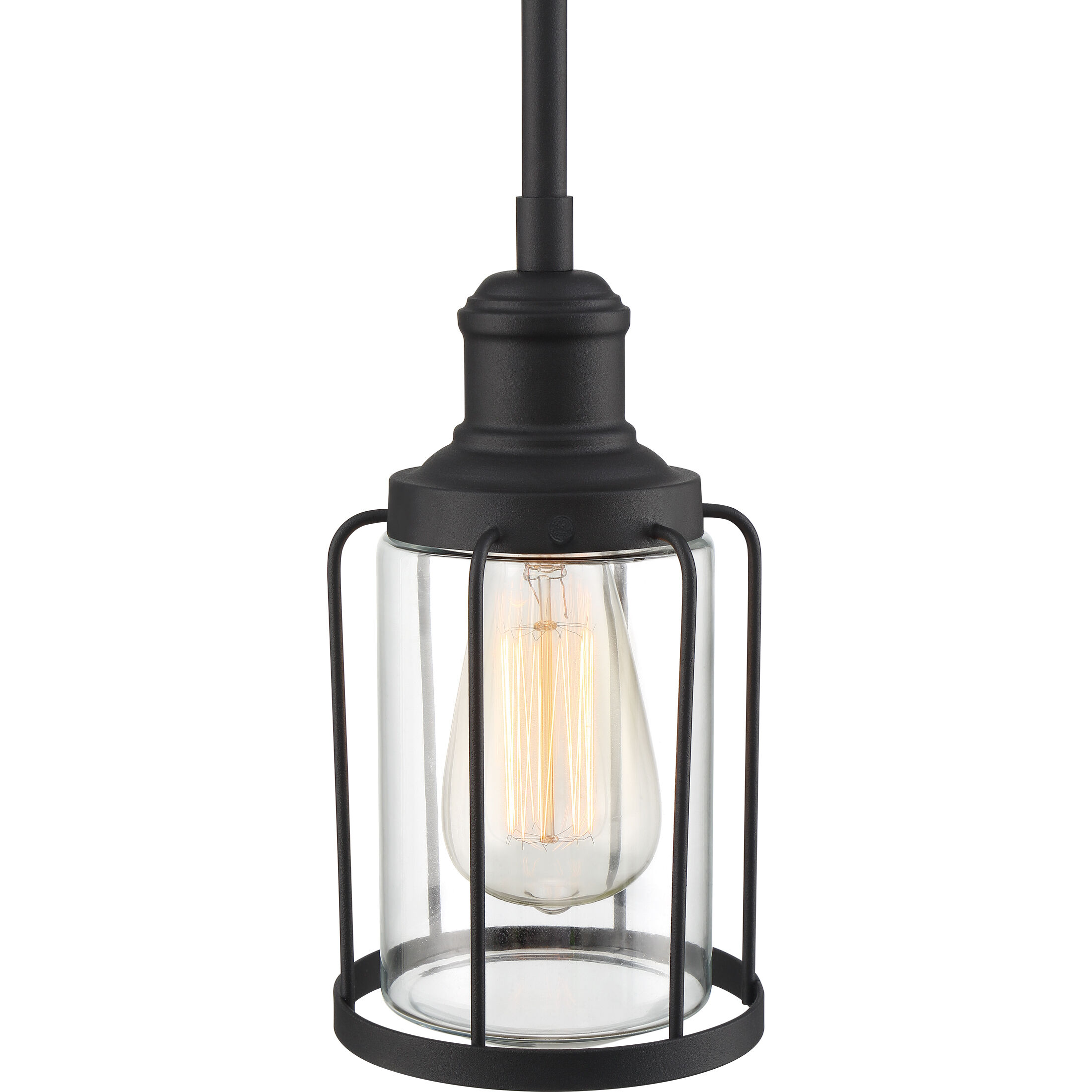 Ludlow 1 Light 5 inch Earth Black Mini Pendant Ceiling Light