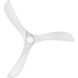 Swell Illuminated 72 inch Matte White Fan