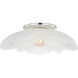 Barbara Barry Petaluma LED 15.5 inch Soft Silver Flush Mount Ceiling Light