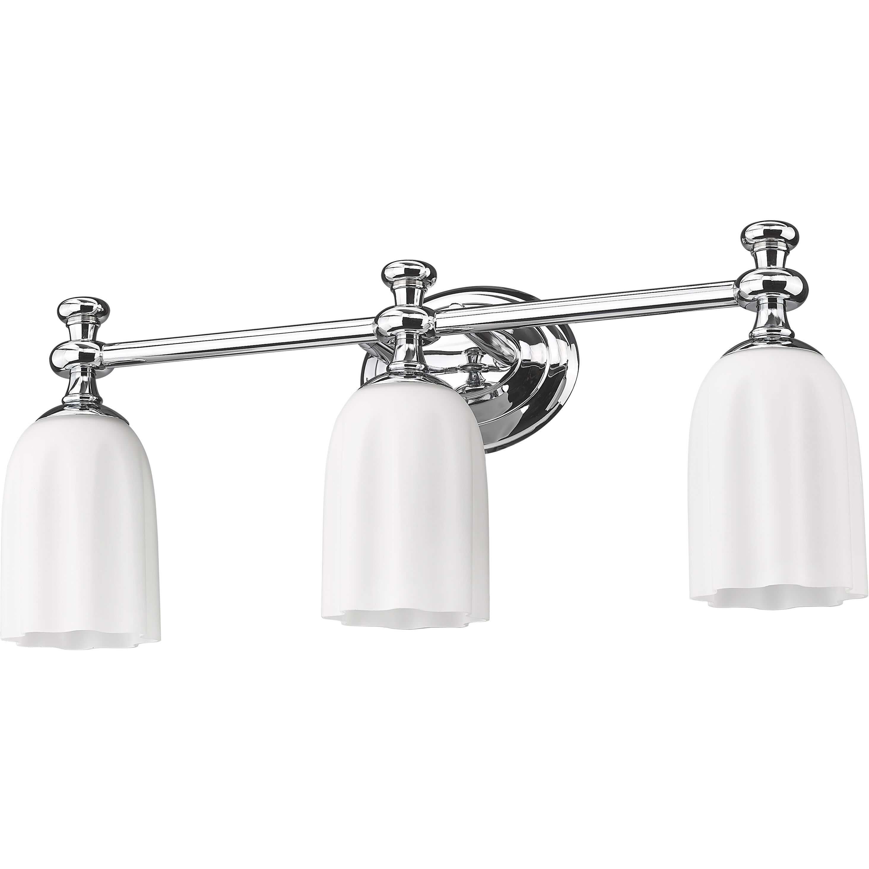 Orion 3 Light 22 inch Chrome Bath Vanity Light Wall Light