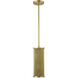 Basetti 1 Light 5 inch Gold Pendant Ceiling Light