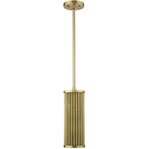 Basetti 1 Light 5 inch Gold Pendant Ceiling Light