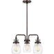 Belton 3 Light 19.88 inch Bronze Chandelier Ceiling Light