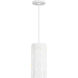 kate spade new york Dottie 1 Light 7.13 inch Matte White Pendant Ceiling Light