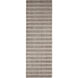 Laid Back Luxe Brown and Ivory Indoor Rug