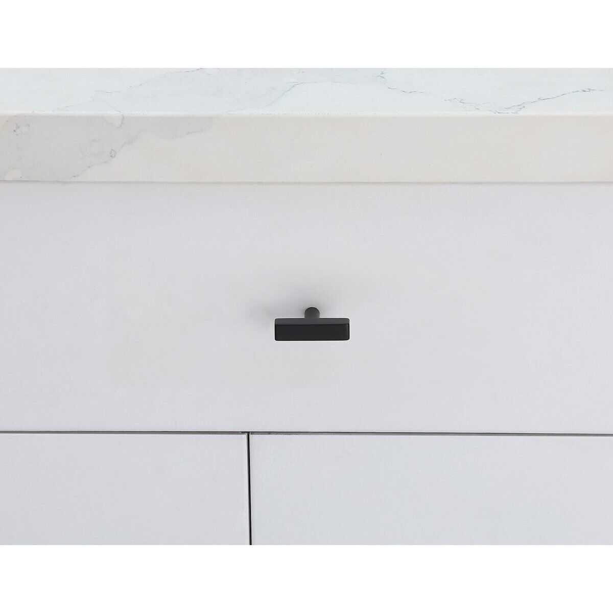 Dior Matte Black Hardware Drawer Pull, Set of 10