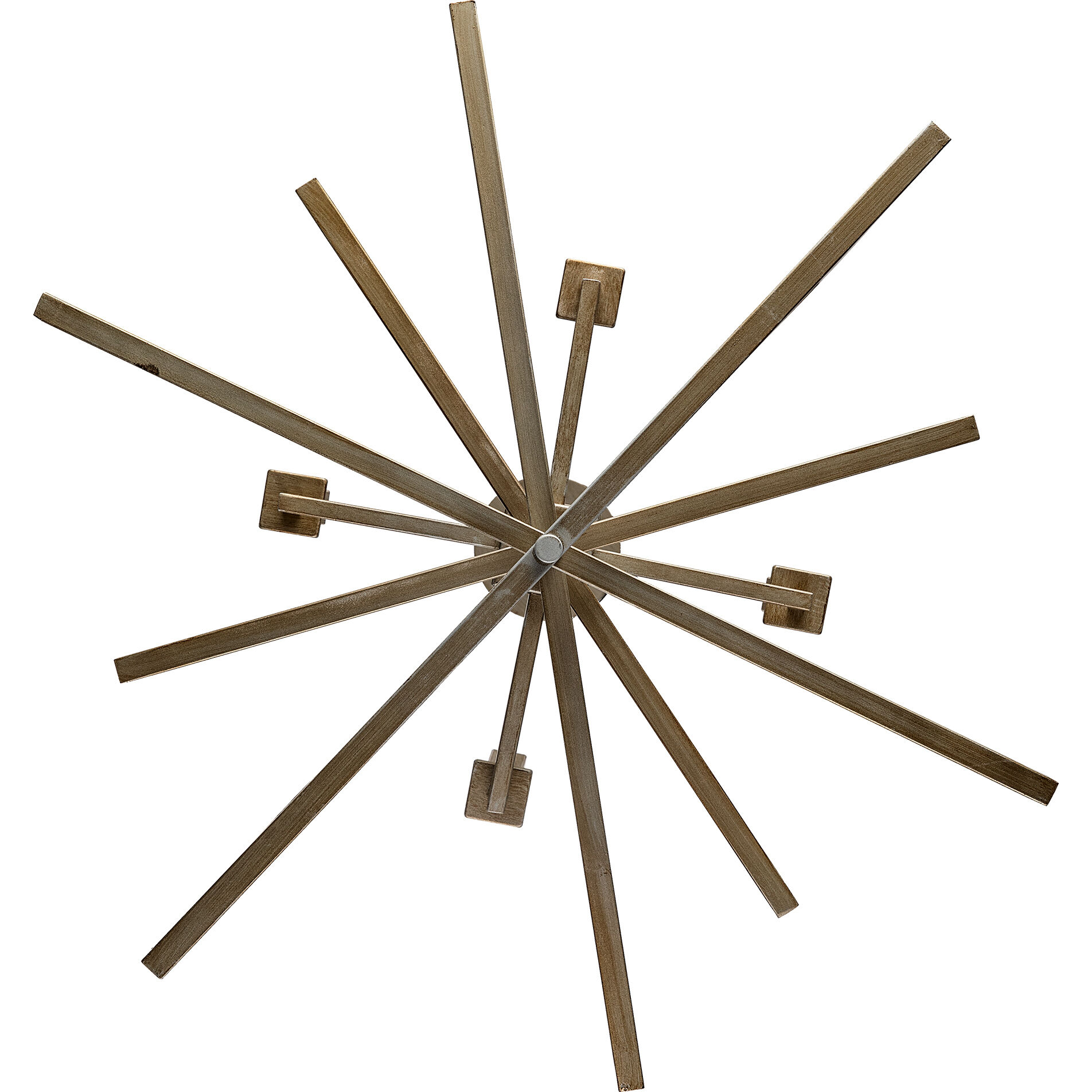 El Capitan 4 Light 26 inch Antique Silver Leaf Pendant Ceiling Light