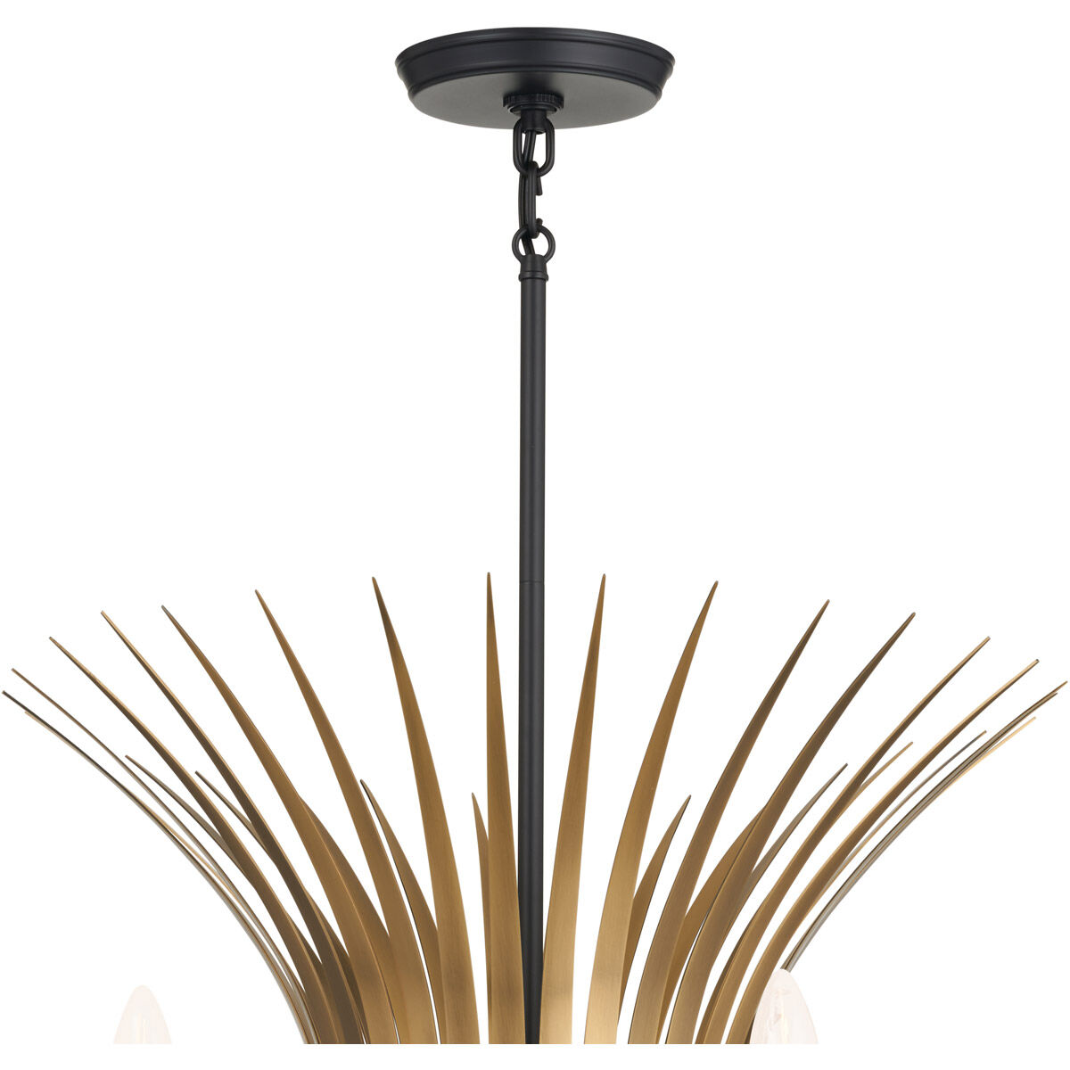 Homestead Baile 9 Light 37 inch Black Chandelier Ceiling Light, Baile