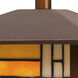 Tiffany 14 inch 25 watt Tiffany Accent Lamp Portable Light