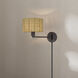 Weavington 15.5 inch 40 watt Bronze Swing Arm Wall Lamp Wall Light