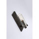 Chapman & Myers Sonnet LED 3 inch Bronze Single Sconce Wall Light in (None), Petite