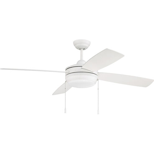 Laval 52 inch Matte White Ceiling Fan