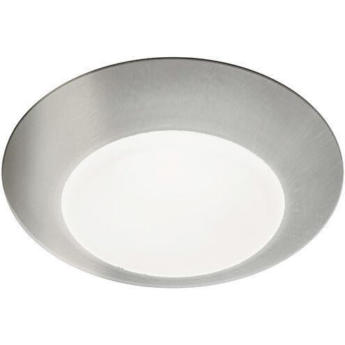 WAC Lighting Disc LED 6 inch Brushed Nickel Flush Mount Ceiling Light in 1 FM-304-930-BN - Open Box