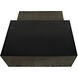 Amboss 58 X 32 inch Matte Black Coffee Table