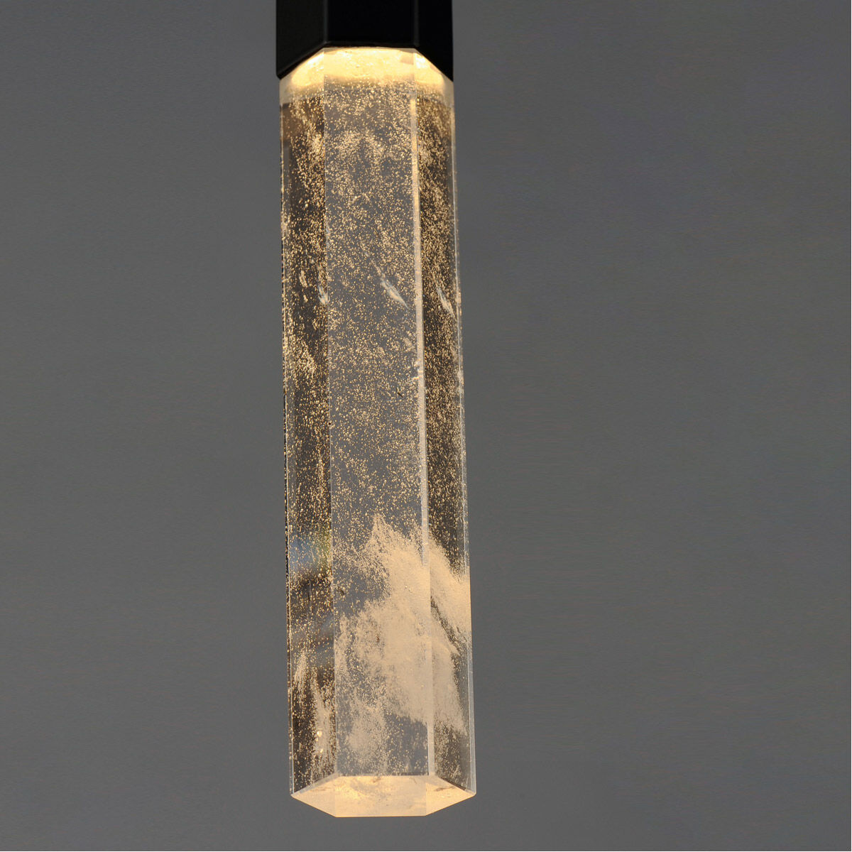 Diaphane LED 1.5 inch Black Single Pendant Ceiling Light