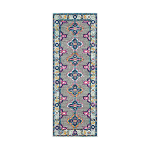 Channing 87 X 31 inch Navy Rug, Runner
