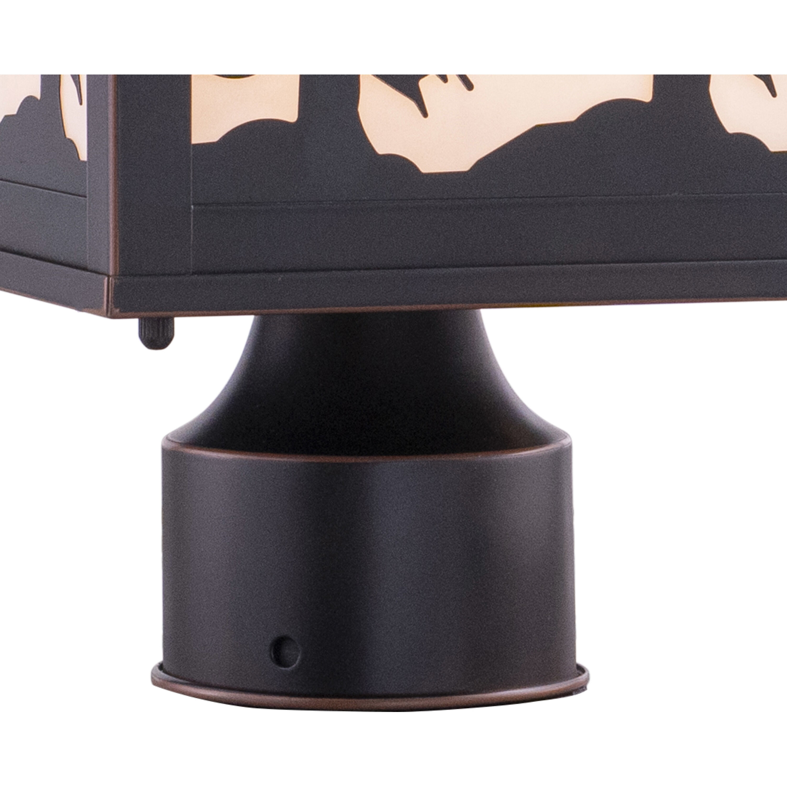 Yosemite LED 14 inch Burnished Bronze Outdoor Post
