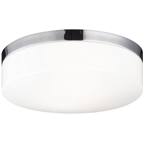 Xenon LED 11 inch Chrome Flush Mount Ceiling Light