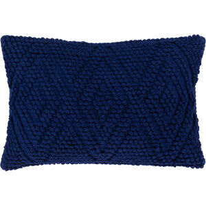 Merdo 22 X 22 inch Dark Blue Pillow Kit, Lumbar