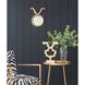 Anita 16 X 12.5 inch Gold Wall Mirror