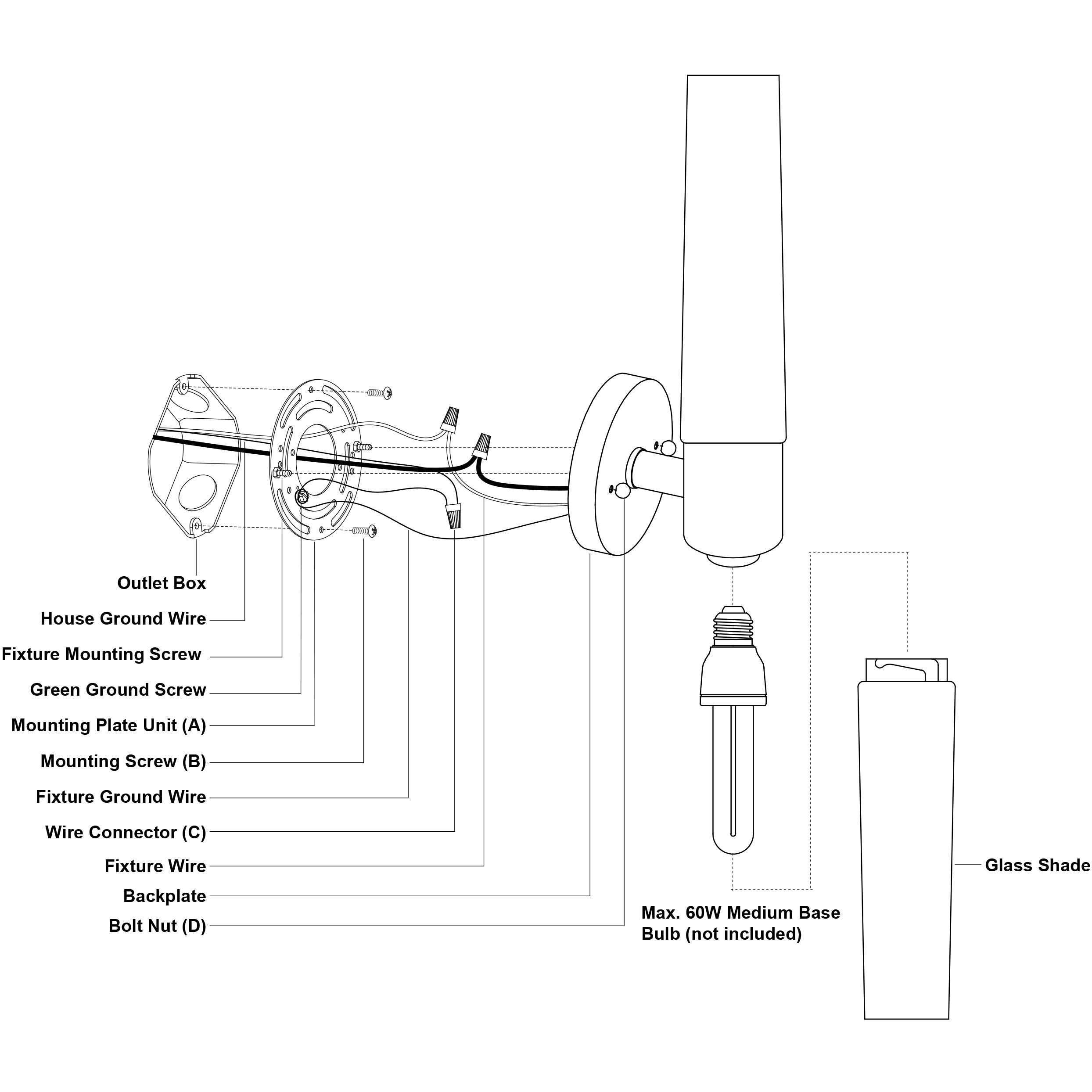 Elliot LED 5.5 inch Satin Nickel Bathroom Light Wall Light