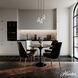 Hartland 3 Light 13.75 inch Brushed Nickel Round Cluster Pendant Ceiling Light, Medium