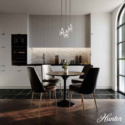 Hartland 3 Light 13.75 inch Brushed Nickel Round Cluster Pendant Ceiling Light, Medium